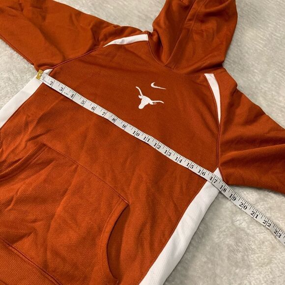 Y2K Nike Center Swoosh Texas‎ Longhorns Orange Hoodie Womens Medium - Picture 5 of 7